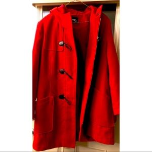 XL red coat